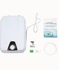 Compact 1.6 Gallon Electric Under Sink Water Heater Boasting Quick Turn Heating And Sleek Temp Adjustments For Smooth Instant Hot Water On Tap At Home Or Office Zero Hassle Rig with accessories.