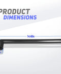Ice Machine Water Hose Replacement For 4A1551-03 Spray Tube Rubber Hose C, dimensions displayed with length 14.40in
