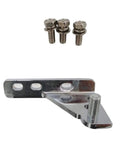 395mm Refrigerator Hinge For Commercial Kitchens Freezer Door Replacement Lower Right Easy Install Durable Stainless Steel Hinge Fits Most Standard Fridges Keeps Doors Sealed And Sliding Smooth Like A Champ with screws