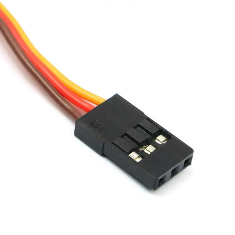 Close-up of connector for A2212 1400Kv Brushless Outrunner RC Motor With 30A ESC For Drones Quadcopters And UFOs
