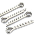 220 Piece Dowel And Cotter Pin Assortment Kit For Automotive Repair With Hairpin And Hitch Pins Versatile Fasteners For Mechanics Garage Use Easy Install And Secure Fit, stainless steel cotter pins