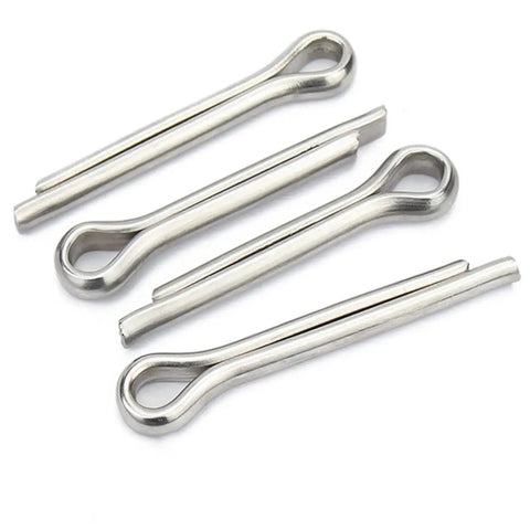 220 Piece Dowel And Cotter Pin Assortment Kit For Automotive Repair With Hairpin And Hitch Pins Versatile Fasteners For Mechanics Garage Use Easy Install And Secure Fit, stainless steel cotter pins