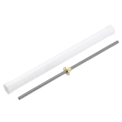 Beef Up Your 3D Printer With This 350mm TR8x4 Lead Screw With Brass Nut Acme Thread 2mm Pitch 4mm Lead Stainless Steel in Packaging Tube