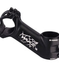 Beefy Ride-Ready 70mm 35 Degree Short Mountain Bike Stem For 31.8mm Handlebars And 28.6mm Steerer Four-Bolt Clamp CNC 6061 T6 Aluminum