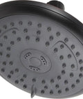 Porter Showerhead In Oil Bronze, High-Pressure, Wide-Flood Spray, Easy Install, Durable Metal Build, Half-Inch NPT Connection