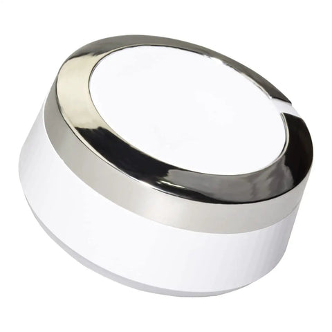 Dryer Timer Knob Replacement WE01X24552 For GE General Electric Hotpoint Kenmore Sears RCA, chrome and white design