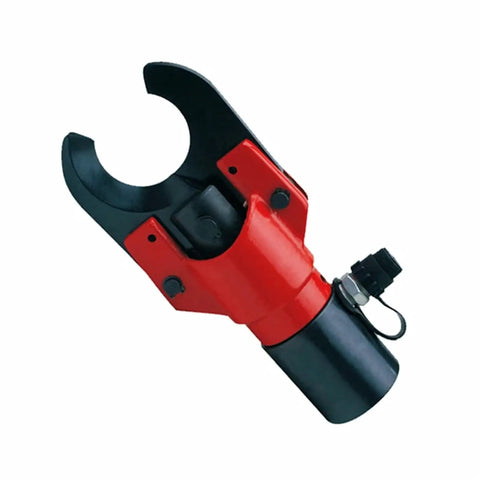 Close-up of 12T Hydraulic Cable Cutter Beefy Split Tool For Copper Wires And Bolts Cuts Up To 50Mm Wire And 38Mm Telephone Cable No Pump Required