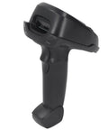 Wireless Handheld Barcode Scanner 2.4GHz 1D Barcode Reader with Charging Base and 2.2 Inch LCD Screen side view