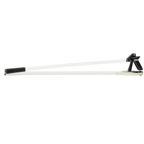 80 Inch Long Reacher Grabber With Aluminum Suction Cup Jaw, Foldable Lightweight Pickup Tool For Trash And Litter Cleanup, Easy Reach For High Shelves And Hard To Reach Spots, Great For Seniors And Everyday Go To Tool