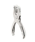 Handheld 6mm Circle Hole Punch Single Hole Puncher Metal Craft Punch Tool With Handy Non Slip Grip 8 Sheets Capacity