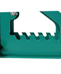 Kickstart Your Metal Fabrication Projects With This Heavy Duty Manual Tube Roller Bender metal frame detail with ergonomic crank handle.