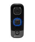 Buddy Video Doorbell 2 Piece Set With Smart WiFi, Ultra Wide 180 Degree View, shown front view with camera and bell button.