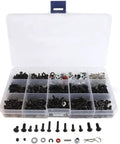 All In One RC Screw Kit With Stainless Fasteners For One Eighth One Tenth One Twelfth And One Sixteenth Scale Cars 500 Pieces