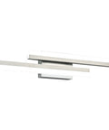 24 Inch Vanity Light Bar In Brushed Nickel Over Mirror LED Modern Bath Lighting Dimmable Fixture with 10 to 100 Percent Dimming