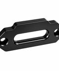 Tough As Nails Heavy Duty Aluminum Hawse Fairlead For 8000 To 13000 Lbs Winches, 10 Inch Mount, CNC Machined 6063 Aluminum, Glossy Silver Finish