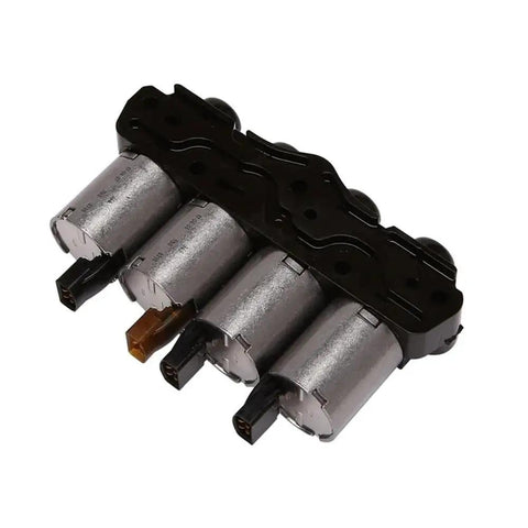 Transfer Case Shift Motor Kit 2 Pack For Tiguan And Golf 7 FWD DQ200 0AM 7 Speed Transmission Solenoid Assembly With Sealed Waterproof Housing OE Size Direct Plug In Replacement For No More Jerky 2WD To 4WD Shifts, four silver motors
