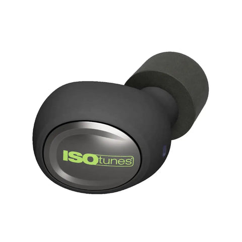 Free Two Point Zero Bluetooth Hearing Protection Earbuds With 25 dB NRR OSHA Approved Wireless Earplug Headphones close-up