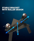 Stable bracket with roller design for Built Different Heavy Duty Electric Pipe Tubing Cutter with Smooth Operator Hydraulic Pipeline Cutting Machine.