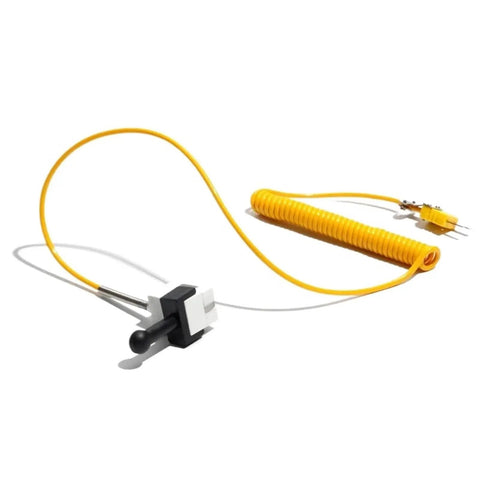 Top Shelf Square Magnetic Thermocouple K Type Yellow Temperature Probe For Industrial Bearing Instruments Rock Solid Heat Resistant Plug And Play Temp Sensor Gauge