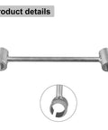 4 In 1 Door Hinge Adjustment Tool For 8 To 25mm Hinges Wrench And Bender Gap Repair Ideal For Aligning Tightening And Adjusting Doors