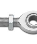 Heavy Duty Left Hand Thread Heim Joint For UTV ATV Steering Linkage 5/8 Bore 5/8 18 Pitch showing steel body and threads.