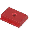 Premium Aluminum Alloy T Slot Nut For Woodworking Holds Tight On Table Saws Miter Saws Drill Press Tables Milling Machines With Secure Fit, red aluminum construction.