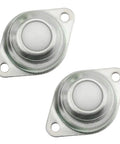 Heavy Duty 5/8 Inch Ball Transfer Units With Smooth Gliding Nylon Bearings For Conveyor Tables And Electronics Jigs built like a tank, mounted with two holes.