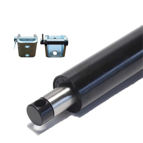 Heavy Duty 5000N Linear Actuator Electric Motor with mounting brackets, showcasing durable black cylinder for smooth lifting.