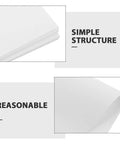 Close-up of white vinyl sheets from Self Adhesive PVC Siding Patch Kit With 10 Sheets For Quick Wall Panel And Fence Hole Repair.