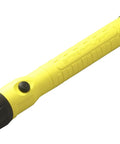 Intrinsically Safe Rechargeable LED Flashlight For Hazardous Locations With 12 Volt DC Charger Yellow 130 Lumens Compact Heavy Duty Beam