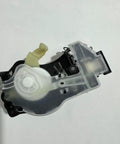 Premium 4 Pin Shift Actuator For Washing Machine W10538766, top view with clear and black plastic components, used for gearcase movement control.