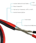 14 Gauge 10ft XT60 Extension Cable With Male To Female Connectors, details of silicone insulation and tinned copper strands