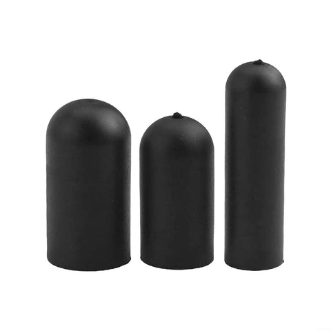 Top Notch 105 Piece Rubber Vacuum Cap Assortment Kit In 9 Sizes For Car Carburetors Manifolds And Hoses To Stop Leaks Fast With Durable Heat Resistant Storage Case For Any Auto Job, black rubber caps