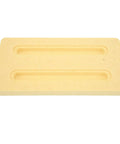 Hydrofoil Mount Box Base for Surf Foil and Windsurfing Boards, lightweight PVC foam, top view, secure rudder fixation.