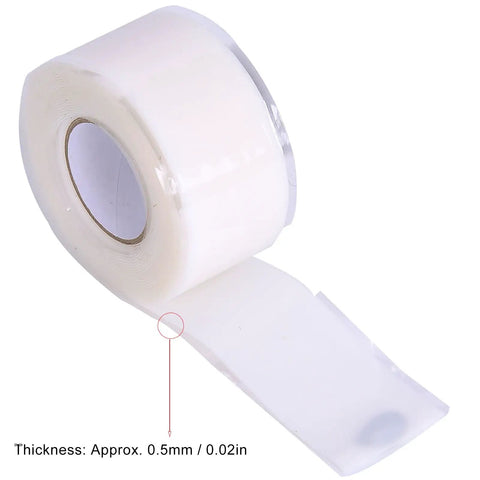 White Strong Adhesion PVC PPR Pipe Repair Tape For Quick Seal And Leak Fix No Replacement Needed Flexible Durable Home Plumbing Solution