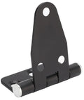 T Shape Gate Hinge For Generator Gate Doors Stainless Steel 6 Holes Cabinet Hinges Shutter Hinge With Black Anti Rust Finish detail view