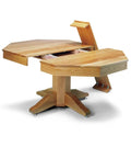 Heavy Duty Twenty Eight Inch Wood Table Extension Slides Packing Slick Rack And Pinion Action For Dead Smooth One Handed Leaf Movement And Zero Sweat Furniture Upgrade Projects with extended tabletop.