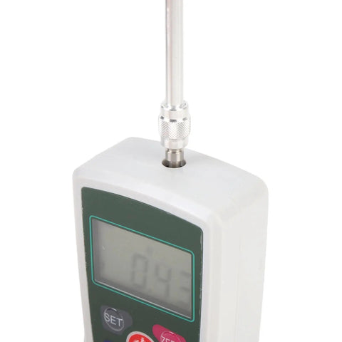 Hand Push Pull Force Gauge 50N Digital Tester With Limit Setting And Alarm, Backlit Readout For Easy Readings In N Kg Lb Oz close-up
