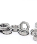 Beefy Flanged Ball Bearings FR1810ZZ 7.939 by 12.7 by 3.967 mm 10 Pack For RC Cars And Model Builds Inch Size Bearings Fits Lynx Super Speedway Front Axle 3 To 16 And Corally Pro 10 1 To 12, flanged steel bearings