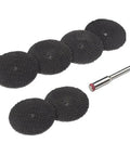 Ultra Thin Mesh Cutting Metal Disc For DIY Projects, Pro Grade Stainless Sheet Cutter With Resin Bonded Alumina, 6 pieces