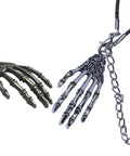 Metal Skeleton Skull Hand Claws Charms Set 20Pcs Antique Silver And Bronze for Halloween jewelry making