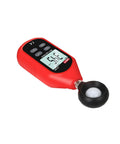 Pro Grade Light Meter For Photographers And DIYers, Digital Illuminance Meter With A Backlit LCD, Fast 0.5 Second Sampling, Reads Lux Or FC From Zero To 199,900 Lux And Up To 18,500 FC, Compact And Easy To Use, red handheld meter