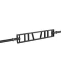 Heavy Duty 2 Inch Swiss Bar With Three Grip Positions Built To Last, Supports Up To 550 Lbs, Includes Collars And Knurled Grips