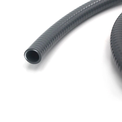 1/2 Inch 3 Conductor 10 Gauge Liquid Tight Conduit Wire with Ground, nonmetallic flexible conduits detail, close-up view for outdoor power whip kit