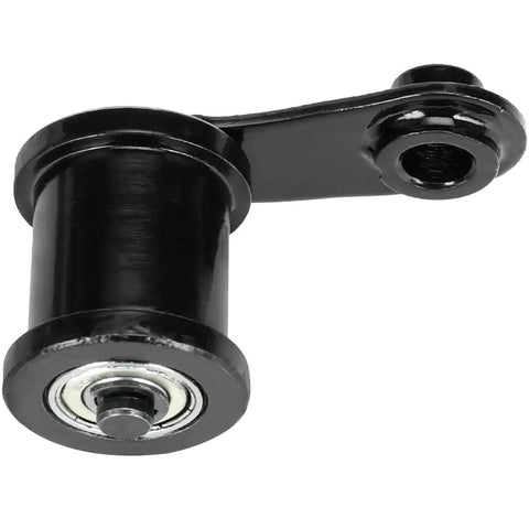 Chain Tensioner With 1-3/4 Inch Roller For Powersports Mini Bikes Ride Ready Fitment CT200U-EX black metal roller close-up