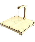 Electric Foam Cutter Table For Pro Grade Foam Crafting With Adjustable Temperature Hot Wire for classroom demos, beige tabletop.