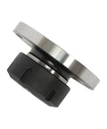 100Mm ER40 Collet Chuck Kit For Precision Machining With One Wrench Heavy Duty Steel Body close-up of steel chuck showing precision design and stability.