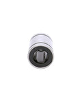 LM16UU Linear Ball Bearing Set Of 2, 16mm Bore, 28mm Outer Diameter, 37mm Length, Super Smooth Precision, Rock Solid Motion For CNC Machines, 3D Printers, And DIY Projects, front view