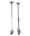 Sturdy Door Flap Stay Hinge With Drop Lid Support And Sliding Rail For Cabinets And Cupboards No Fuss Install Iron And Zinc Alloy Nickel Plated