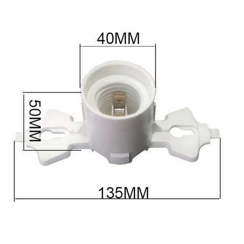 E27 Ceiling Fan with LED Light 5-Blade Modern Lamp 5.79inch Fan Lamp Adjustable Speed with E27 Lamp Head AC85V-265V base connector
